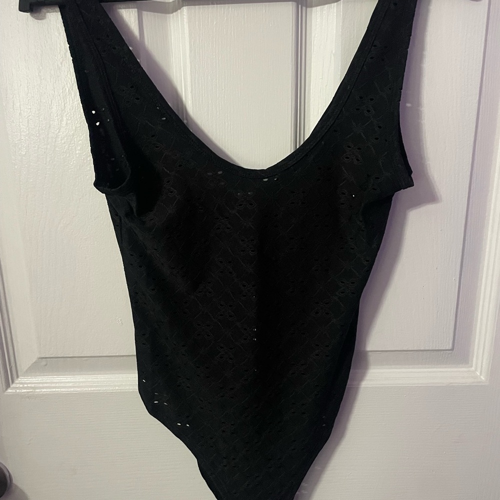 Black Lace Bodysuit